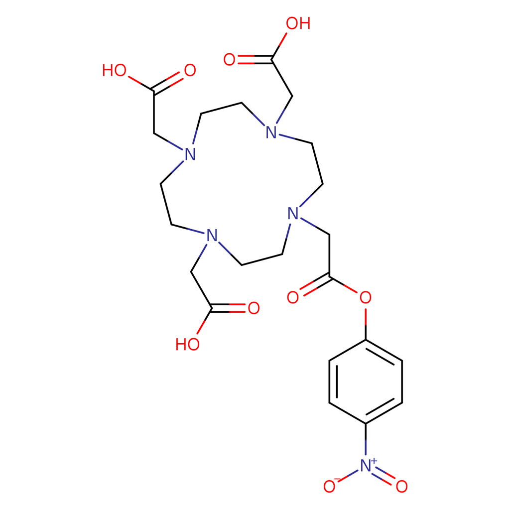 474424-15-2 2,2',2''-(10-(2-(4-硝基苯氧基)-2-氧代乙基)-1,4,7,10-四氮杂环十二烷-1,4,7-三基)三乙酸