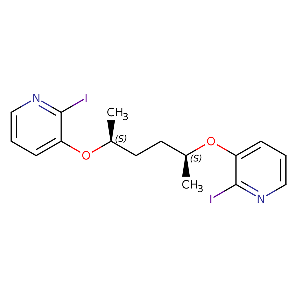3,3'-(((2S,5S)-己烷-2,5-二基)双(氧))双(2-碘吡啶) 1807966-69-3