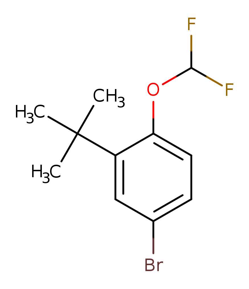 4-溴-2-(叔丁基)-1-(二氟甲氧基)苯 1206777-38-9