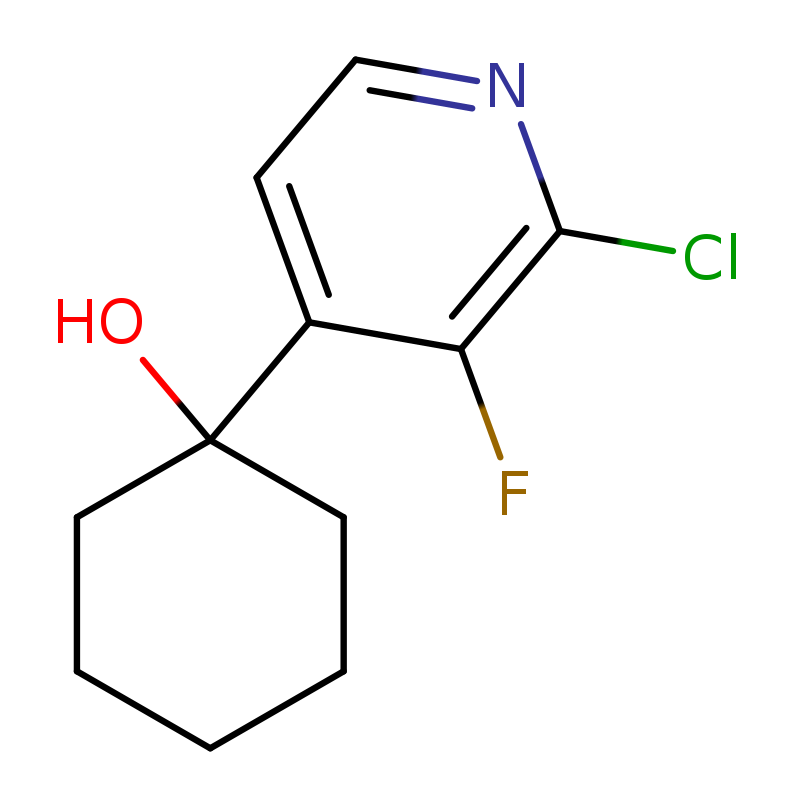 1-(2-氯-3-氟吡啶-4-基)环己醇 2918936-54-4