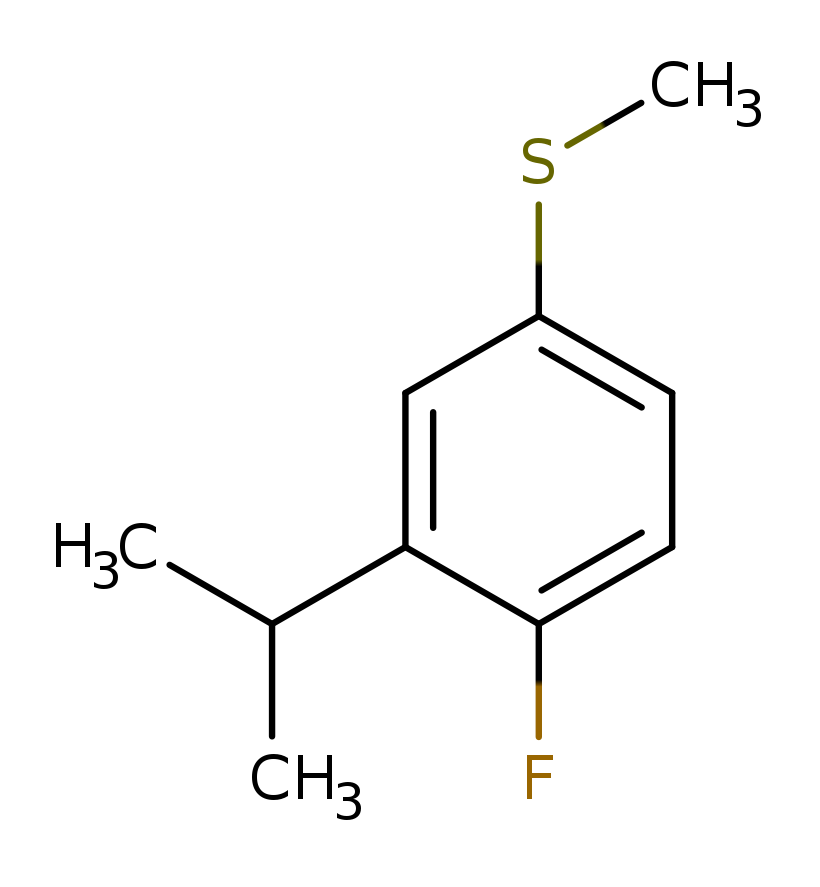 (4-氟-3-异丙基苯基)(甲基)硫醚 2918945-29-4