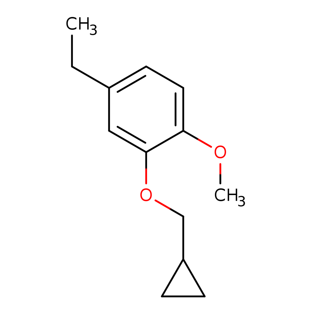2-(环丙甲氧基)-4-乙基-1-甲氧基苯 1369845-60-2