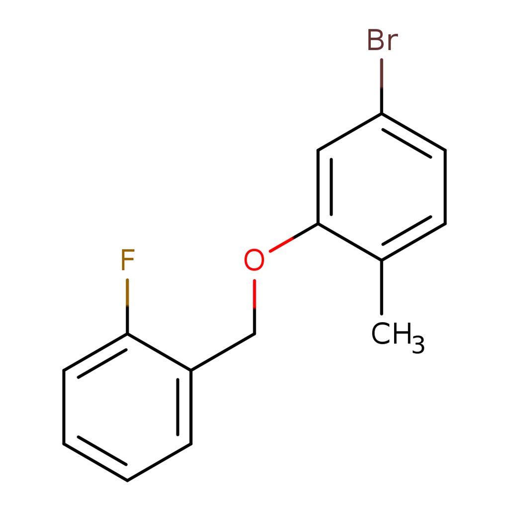 4-溴-2-((2-氟苄基)氧基)-1-甲基苯 1986772-68-2