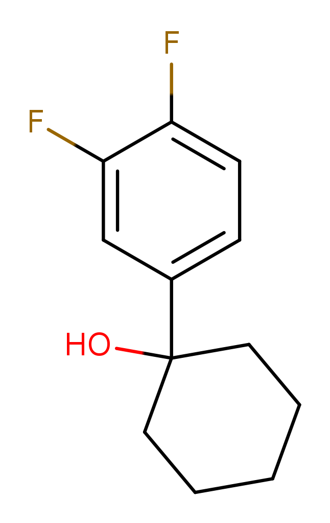 1-(3,4-二氟苯基)环己醇 1341867-66-0