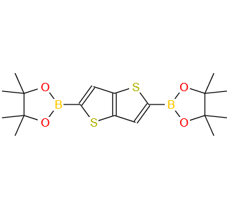 2,5-双(4,4,5,5-四甲基-1,3,2-二氧杂硼杂环戊烷-2-基)噻吩并[3,2-B]噻吩   2,5-bis(4,4,5,5-tetraMethyl-1,3,2-dioxaborolan-2-yl)thieno[3,2-b]thiophene  924894-85-9 