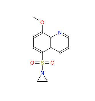 	1-[(8-Methoxy-5-quinolinyl)sulfonyl]aziridine