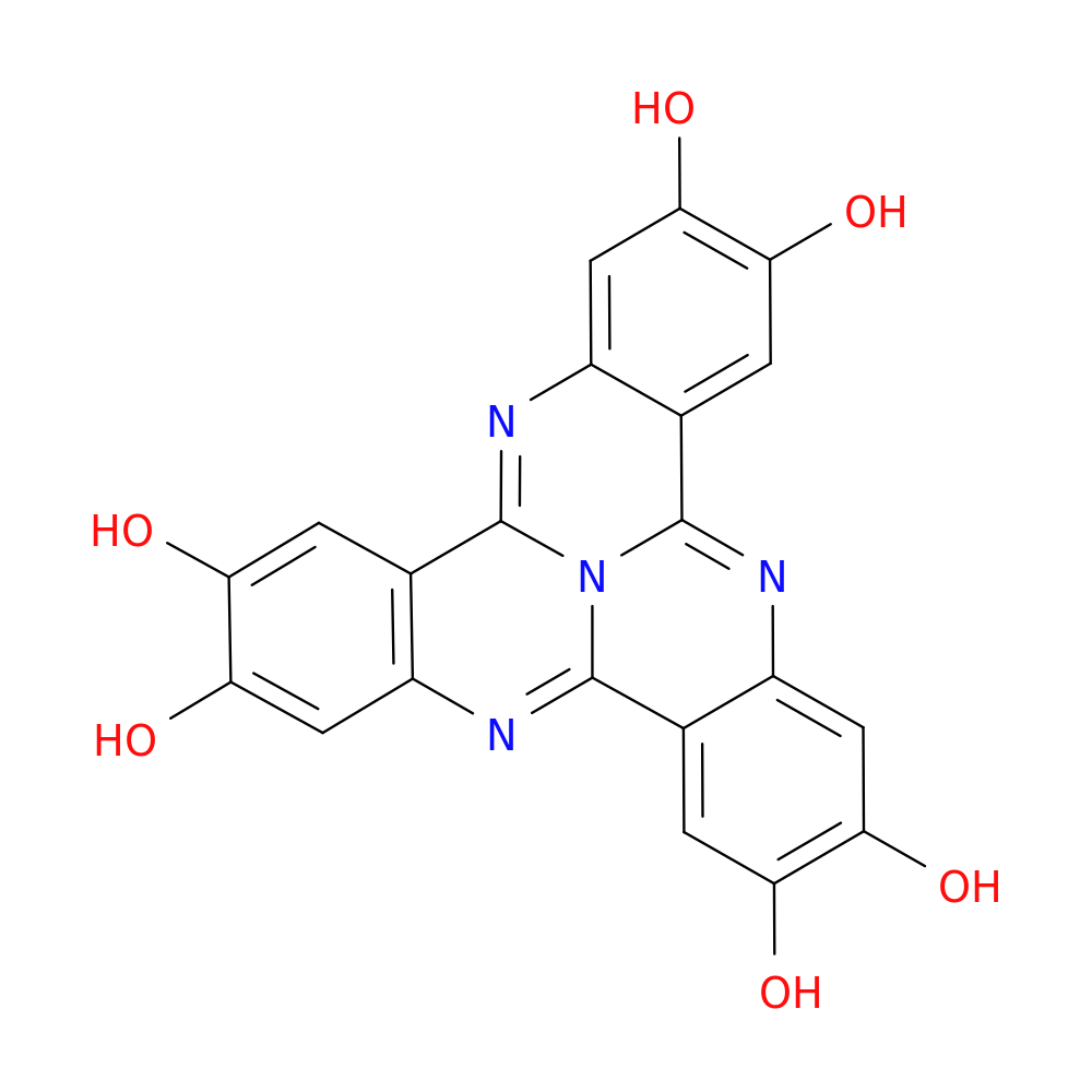 4b1,5,10,15-四氮杂萘并[1,2,3-gh]四苯-2,3,7,8,12,13-六醇 148494-98-8