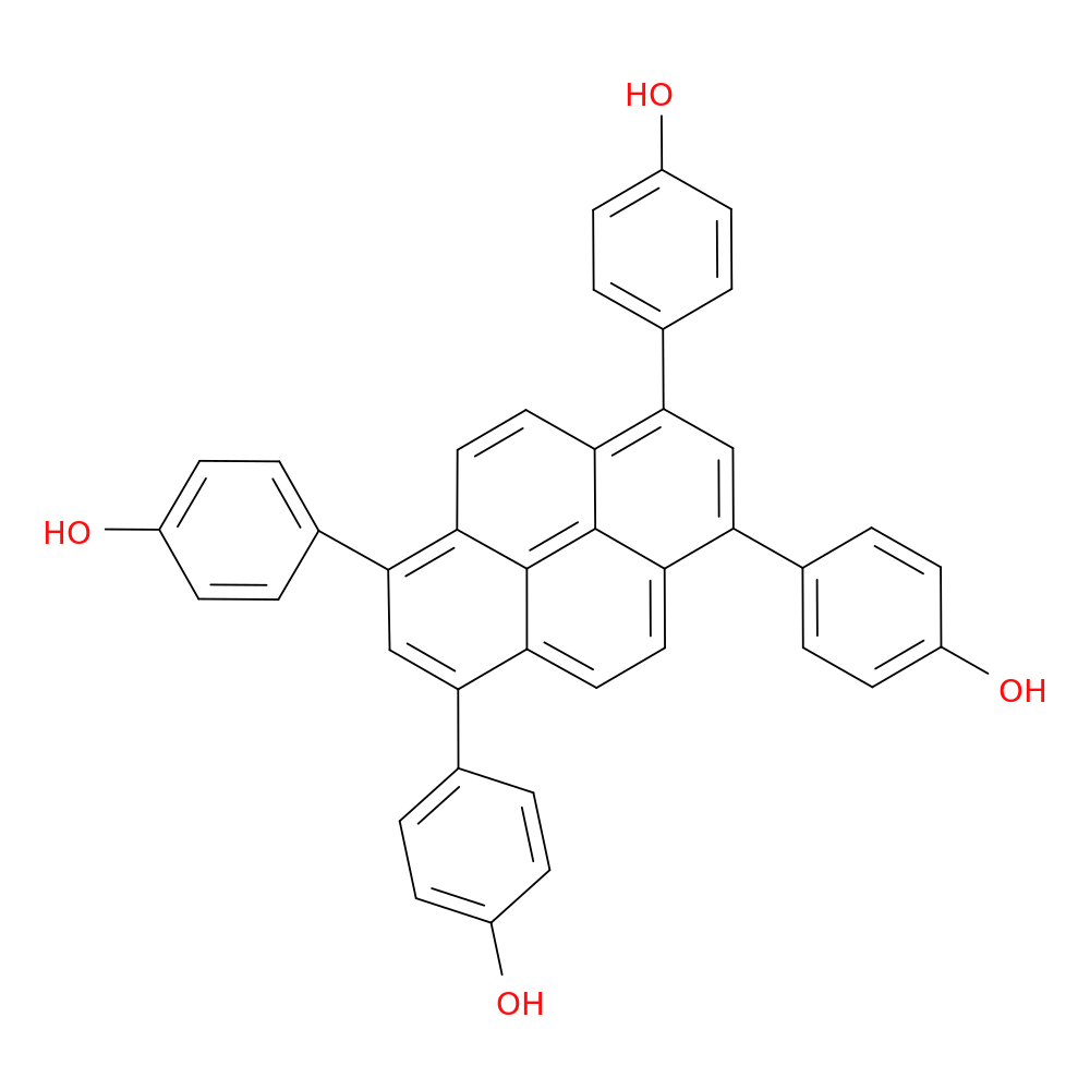 4,4',4'',4'''-(芘-1,3,6,8-四基)四苯酚 835878-20-1