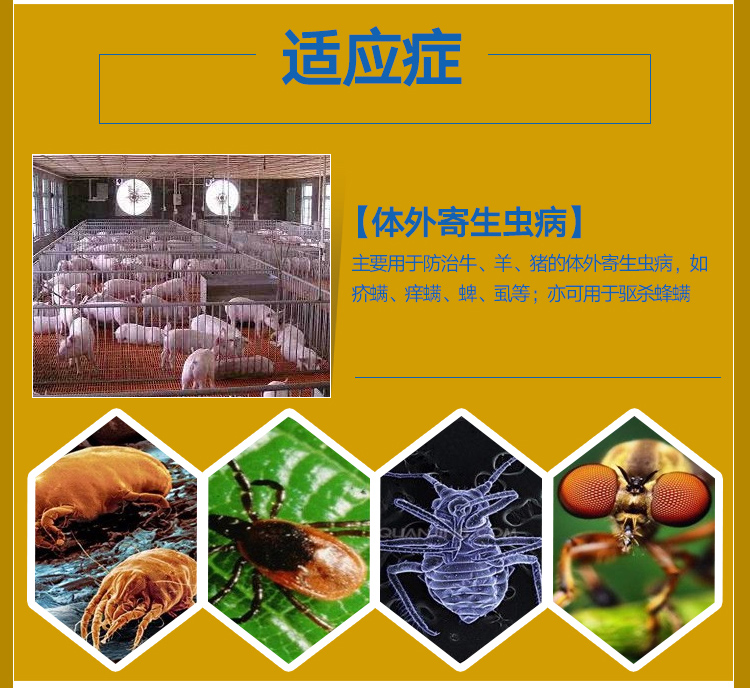 12.5%双甲脒溶液体外寄生虫杀虫剂厂家