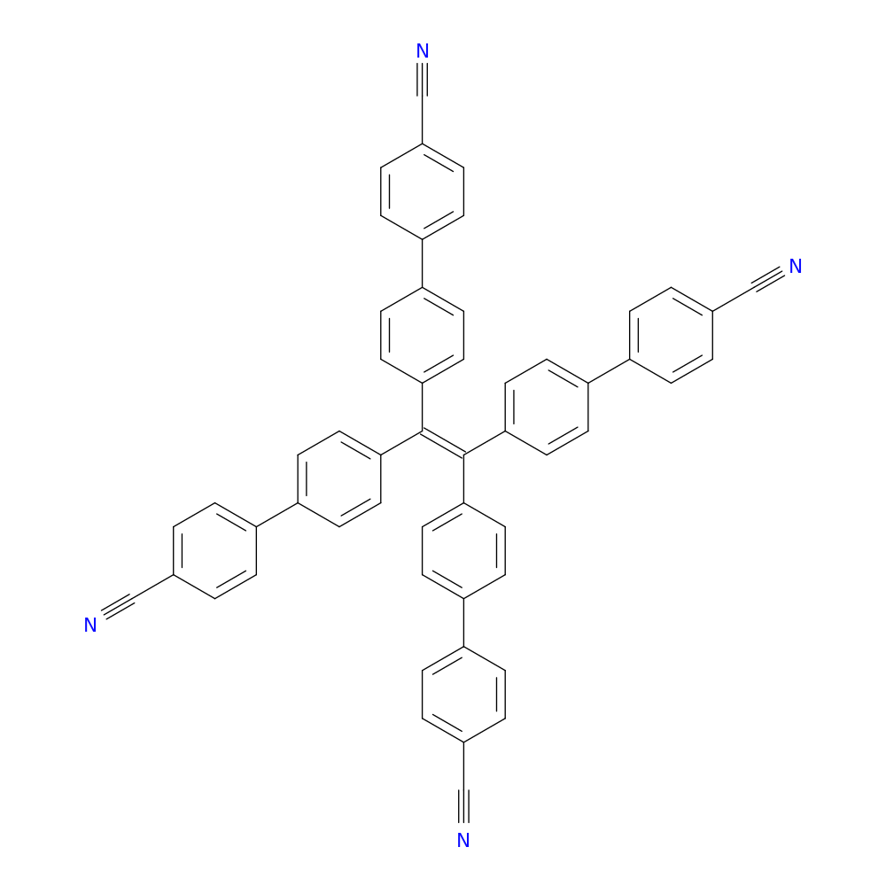 四[4-(4′-氰基苯基)苯基]乙烯 608129-43-7