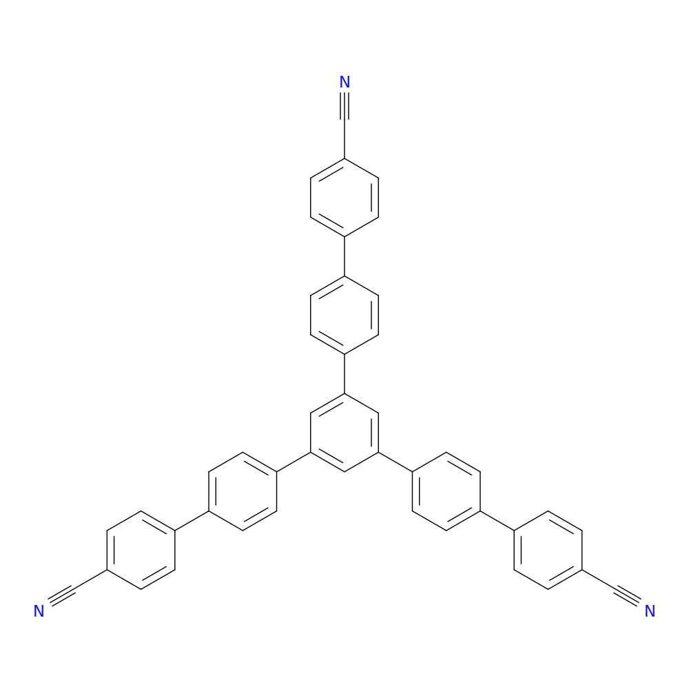 685114-67-4 5''-(4'-氰基-[1,1'-联苯]-4-基)-[1,1':4',1'':3'',1''':4''',1''''-五联苯基]-4,4''''-二甲腈