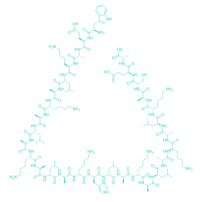 α-螺旋细胞穿膜肽KALA Amphipathic Peptide/187987-64-0/KALA