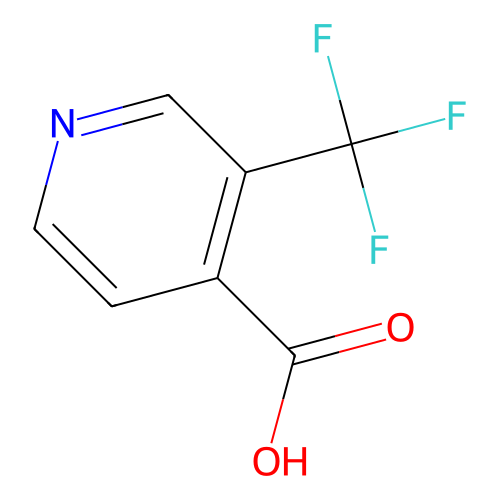 aladdin 阿拉丁 T589584 3-(三氟甲基)吡啶-4-羧酸 590371-38-3 ≥97%