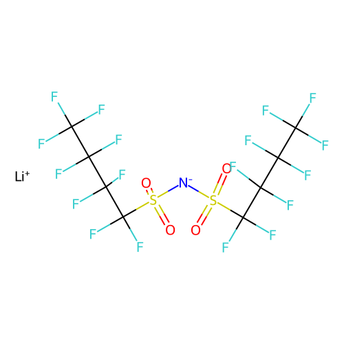 aladdin 阿拉丁 L404622 双(九氟丁基磺酰基)亚胺锂 119229-99-1 ≥95%