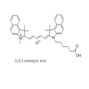 1449612-07-0，CY5.5-羧基，Cy5.5 COOH，Cy5.5 carboxylic acid