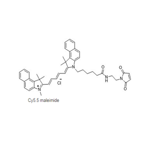 1593644-50-8，Cy5.5 maleimide，Cy5.5-马来酰亚胺