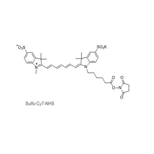 Sulfo-Cy7 NHS ester，磺化Cy7-NHS 活化酯