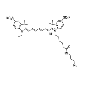 Sulfo-Cy7 azide，Sulfo CY7 N3，水溶CY7叠氮