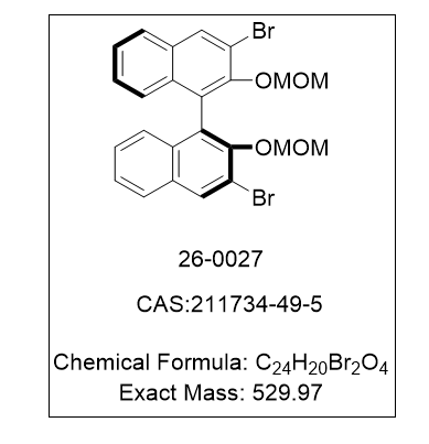  (R)-3,3'-二溴-2,2'-双(甲氧基甲氧基)-1,1'-联萘