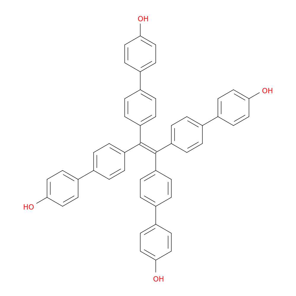 4',4''',4''''',4'''''''-(乙烯-1,1,2,2-四基)四(([1,1'-联苯]-4-醇)) 1712454-96-0