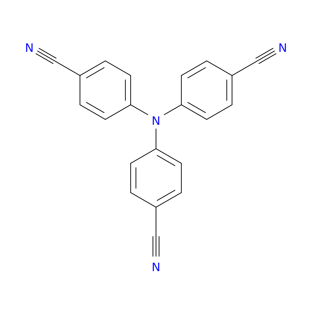4,4',4''-次氮基三苯甲腈 51545-36-9
