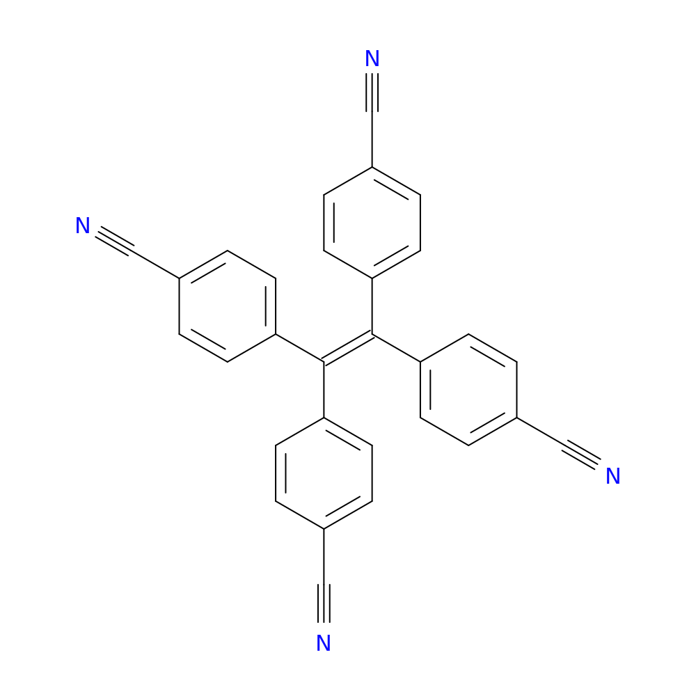 4,4',4'',4'''-(乙烯-1,1,2,2-四基)四苯腈 79802-71-4