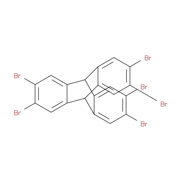 2,3,6,7,14,15-六溴-9,10-二氢-9,10-[1,2]苯并蒽 55805-81-7