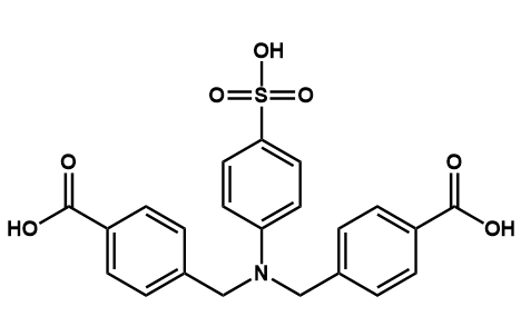 4,4'-(((4-磺酸基苯基)氮杂二基)双(亚甲基))二苯甲酸