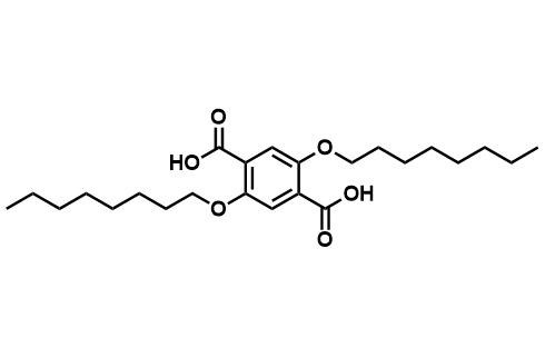 2,5-双(辛氧基)对苯二甲酸