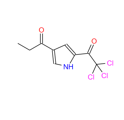111468-90-7  1- [5-(2,2,2-三氯乙酰基)-1H-吡咯-3-基]-1-丙酮
