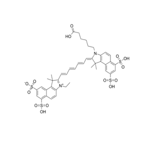 847180-48-7，Sulfo-Cy7.5 carboxylic acid，水溶CY7.5羧基