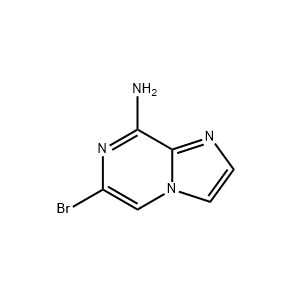 aladdin 阿拉丁 B708525 6-溴咪唑并[1,2-A]吡嗪-8-胺 117718-84-0 ≥95%