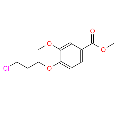 111627-40-8  4-(3-氯丙氧基)-3-甲氧基苯甲酸甲酯