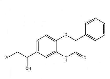 N-[5-(2-溴-1-羟基乙基)-2-苯基甲氧基苯基]甲酰胺