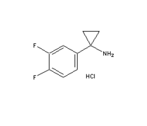 1-(3,4-二氟苯基)环丙基胺盐酸盐 1186663-16-0