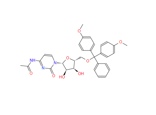 5'-O-(4,4'-二甲氧基三苯甲基)-N4-乙酰基-2'-脱氧胞苷121058-82-0