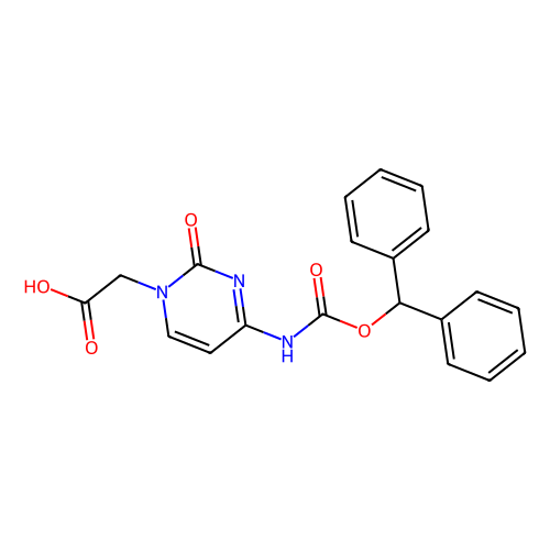 aladdin 阿拉丁 B191743 (4-N-(二苯甲氧羰基)-胞嘧啶)-1-乙酸 186046-78-6 ≥98%