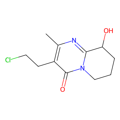 aladdin 阿拉丁 C190488 3-(2-氯乙基)-6,7,8,9-四氢-9-羟基-2-甲基-4H-吡啶并[1,2-a]嘧啶-4-酮 130049-82-0 ≥95%