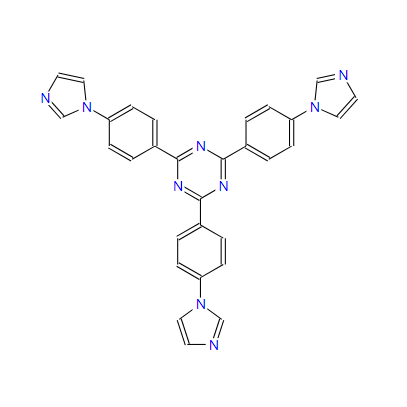2,4,6-三[4-(1-咪唑基苯基)]-1,3,5-三嗪