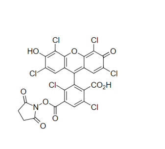 6-HEX, SE[6-羧基-2',4,4',5',7,7'-六氯荧光素琥珀酰亚胺酯]  2129651-79-0