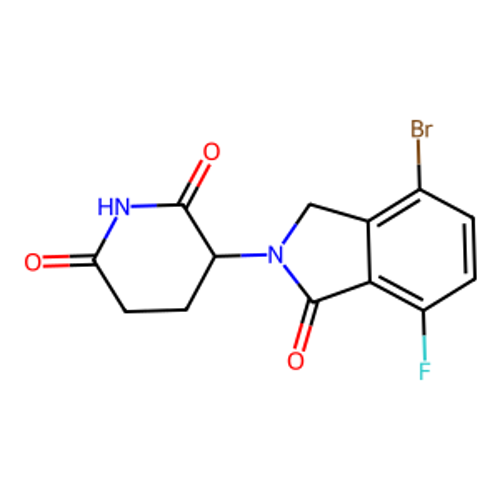3-(4-溴-7-氟-1-氧代-2,3-二氢-1H-异吲哚-2-基)哌啶-2,6-二酮