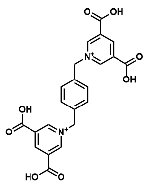 1,1'-(1,4-亚苯基双(亚甲基))双(3,5-二羧基吡啶-1-鎓)