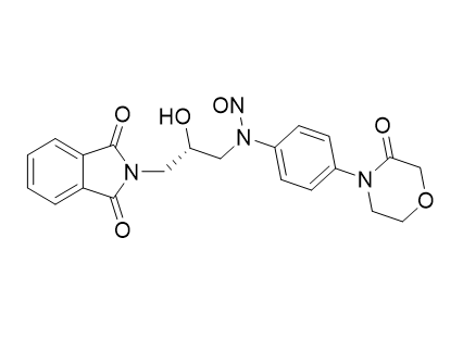 (S) -N-(3-(1,3-二氧异吲哚-2-基)-2-羟丙基)-N-(4-(3-氧代吗啉代)苯基)亚硝酰胺