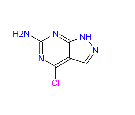4-氯-1H-吡唑并[3,4-D]嘧啶-6-胺