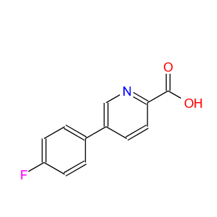 5-(4-氟苯基)吡啶-2-甲酸  5-(4-Fluorophenyl)picolinic acid  845826-99-5