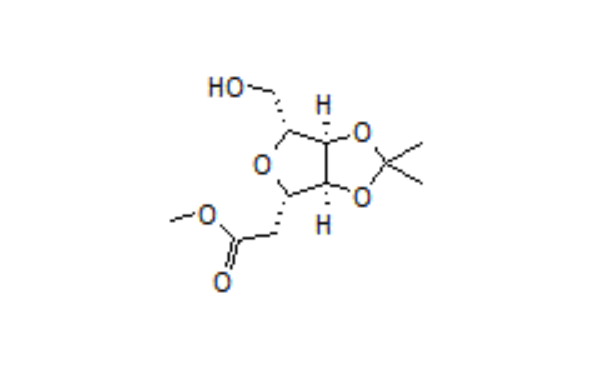 55036-19-6 2-[(3aS,4S,6R,6aR)-6-( 羟甲基)-2,2-二甲基四氢呋喃并[3,4-d][1,3]二噁茂-4-基]乙酸甲酯