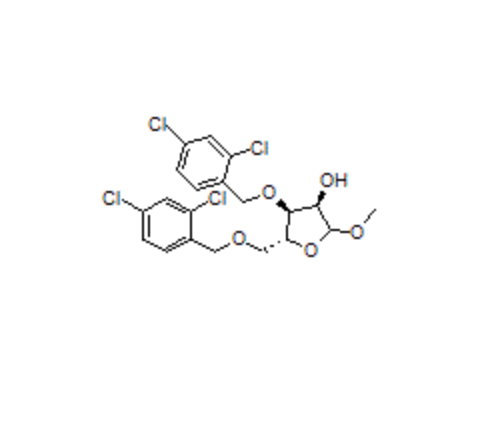 3,5-双-O-(2,4-二氯苯基甲基)-1-O-甲基-D-呋喃核糖 636581-81-2