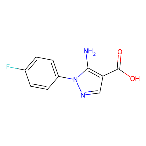 aladdin 阿拉丁 A168163 5-氨基-1-(4-氟苯基)-1H-吡唑-4-羧酸 187949-90-2 ≥97%
