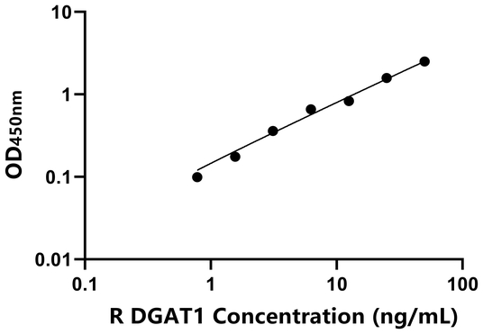DGAT1 ELISA KIT / 大鼠二酰甘油-O-酰基转移酶同源物1 ELISA试剂盒