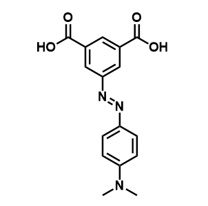 (E)-5-((4-(二甲氨基)苯基)二氮烯基)间苯二甲酸